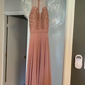 Brand New Azazie Dusty Rose Bridesmaids Dress